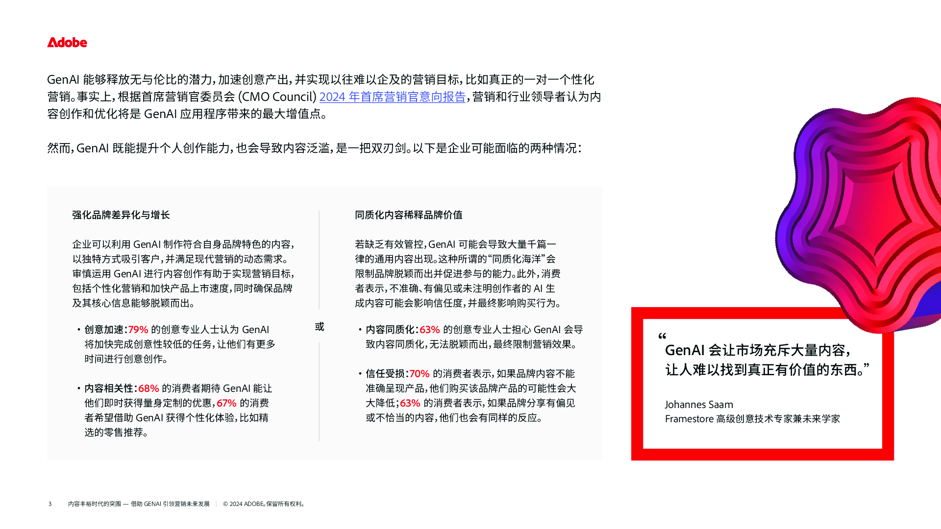 2024年内容丰裕时代的突围-借助GenAI引领营销未来发展研究报告